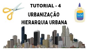 URBANIZAÇÃO E HIERARQUIA URBANA [upl. by Leeda]