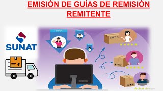 EMISIÓN DE GUÍAS DE REMISIÓN REMITENTE SUNAT 2022 [upl. by Dikmen26]