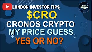 Crypto CRO price prediction Cronos Crypto trading [upl. by Zulch503]