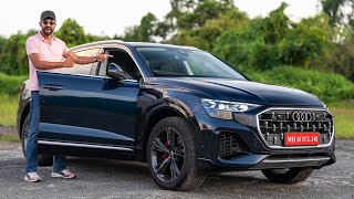 Audi Q8 Facelift  Minor Changes But Still Desirable  Faisal Khan [upl. by Arahat]