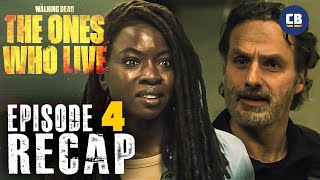 TWD The Ones Who Live Episode 4 Recap Rick And Michonne On The Run [upl. by Nilrev]