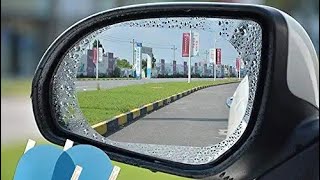 Anti fog car mirror sticker [upl. by Frans]