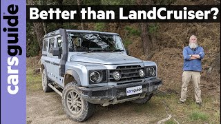 Best new 4WD Ineos Grenadier 2024 review Is the BMWpowered SUV better than Toyota LandCruiser [upl. by Ardnasak]