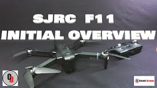 SJRC F11 1080P 5G WIFI BRUSHLESS GPS DRONE [upl. by Nalac991]