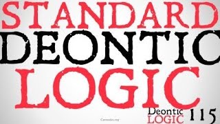 Standard Deontic Logic SDL [upl. by Ellac965]