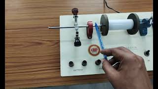 Meldes experiment Frequency of AC using electrical vibrator1 [upl. by Kata]