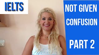 IELTS Reading TIPS for NG confusion PART 2 english video [upl. by Reh]