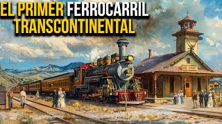 El Primer Ferrocarril Transcontinental  El Logro que Unió a los Estados Unidos [upl. by Atnauqal]