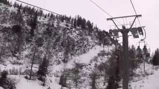 Risalita integrale seggiovia Gradio quotMastellinaquot  Folgarida TN  Chairlift  Sessellift  缆车 [upl. by Ariat]