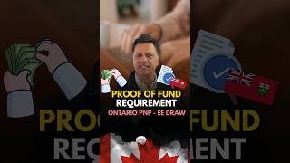 Proof of funds for Ontario PNP Express Entry Are they required after receiving a nomination [upl. by Purvis]