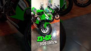 New Edition ✨ Kawasaki Ninja zx6r🏍️2025 Edition🔥zx6r zx636 ytviral shorts ytshorts [upl. by Farrison]