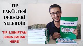 Tıp Fakültesi Dersleri Nelerdir Tıp 1 Sınıf Derslerinden Sonuna Kadar Hepsi [upl. by Earesed]