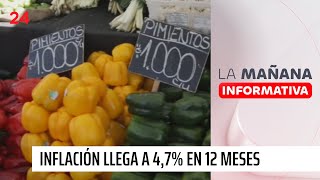 Experta por alza en IPC “La inflación está muy anclada”  24 Horas TVN Chile [upl. by Liek]