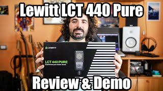 Lewitt LCT 440 Pure  Review amp Demo [upl. by Matuag40]