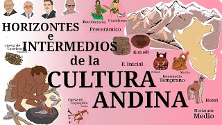 HORIZONTES E INTERMEDIOS  El surgimiento de la CULTURA ANDINA [upl. by Ramunni550]