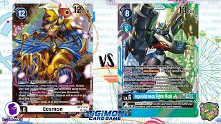 DIGIMON TCG Local match Eosmon White vs Imperialdramon BlueGreen  OOPS [upl. by Refinney]