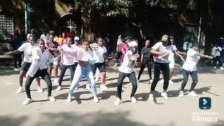 Rayvanny ft Nandi Afro Amapiano Remix choreography Kizzdaniel Patoranking Khaid Diamond platnumz [upl. by Attenahs371]