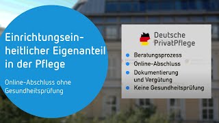 Einrichtungseinheitlicher Eigenanteil in der Pflege [upl. by Helga]