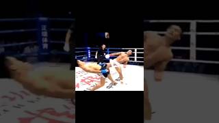 The Craziest Defense of All Time muaythai [upl. by Goldina]