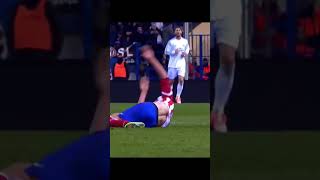 Deadliest Tackle In Football ⚽ football short shortvideo [upl. by Derayne]