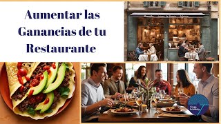 Cómo Mejorar la Rentabilidad de tu Restaurante  Estrategias Efectivas [upl. by Linette]