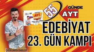 55 GÜNDE AYT EDEBİYAT 23 GÜN KAMPI DİVAN EDEBİYATI 2025tayfa aytedebiyat [upl. by Okihsoy]