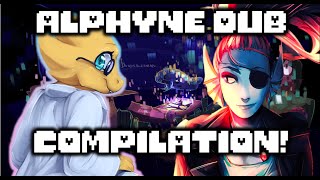 Alphys and Undyne Comic Dub Compilation Undertale Comic Dub 69k Special Day 5 [upl. by Almap]