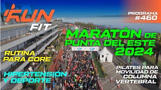 PROGRAMA 460 I 42K Punta del Este medicina deportiva rutina para core y más 2024 somosrunfit [upl. by Werdn]