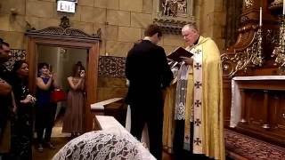 Roman Catholic Rite of Betrothal [upl. by Enaek]