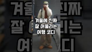 진짜 강추하는 겨울 여행 코디 shorts [upl. by Ilujna]