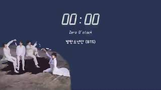 【日本語字幕カナルビ】JIN JIMIN V JUNG KOOK of BTS방탄소년단防弾少年団  0000Zero O’clock [upl. by Einej]