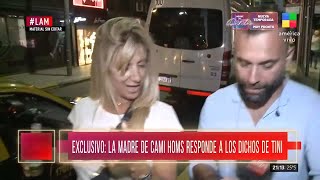 La mamá de Cami Homs respondió a los dichos de Tini Stoessel [upl. by Kimberlyn]