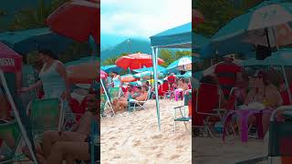 🏝️ Maresias Beaches Full of Brazilian Beauty São Paulo  Brazil shorts beach praia [upl. by Otrepur]