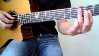 Hey Jude  The Beatles acoustic guitar solo [upl. by Buine]