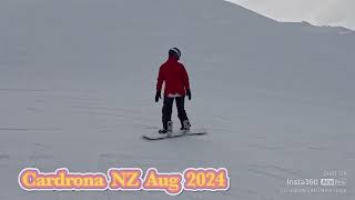 Cardrona Alpine Resort NZ  August 2024 [upl. by Lattonia]