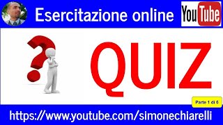 Quiz per la preparazione ai concorsi Cat D  EELL parte 1 di 6 1432023 [upl. by Rod]