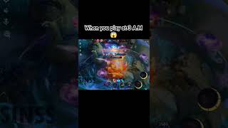 3 am mystery chouu mobilelegends chou mlbb [upl. by Artimid]