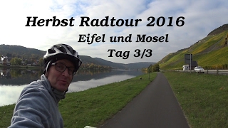 Herbst Radtour 2016 33 Maare Mosel Radweg [upl. by Derfniw]