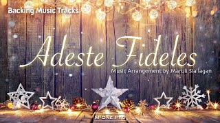 ADESTE FIDELES  Backing Music Tracks [upl. by Tuneberg]