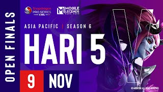 🔴 ID AP Mobile Legends Bang Bang  Snapdragon Mobile Open Finals  Season ke6  Hari 5 [upl. by Oiraved]