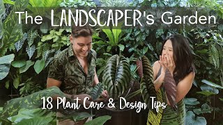 The Landscape Architects Garden Tour  18 TIPS to CREATE your own TROPICAL PARADISE [upl. by Sonstrom]