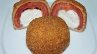 CROQUETTE ITALIENNE FACILE  CUISINERAPIDE [upl. by Neirb]