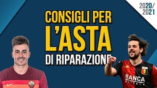 CONSIGLI FANTACALCIO ASTA DI RIPARAZIONE 202021  ANALISI SQUADRA PER SQUADRA [upl. by Codee]