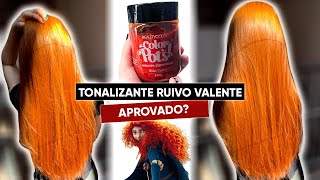 RUIVO LARANJINHA 🧡  BEAUTY COLOR RUIVO VALENTE [upl. by Airotna]