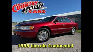 1999 Lincoln Continental [upl. by Setarcos]