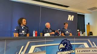 Monmouth Football Press Conference 916 [upl. by Ynnor616]