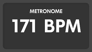 171 BPM  Metronome [upl. by Nnylsor]