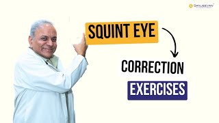 Squint eye correction exercises  How to manage squint eye  Nonsurgical squint eye treatment [upl. by Calvano]