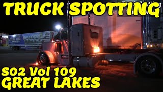 Truck Spotting Great Lakes S02 Vol 109 trucks truckspotting [upl. by Jacques]