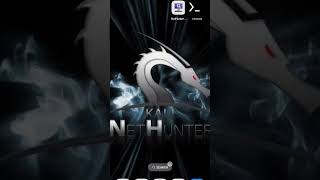 Use Nethunter in android14  🐲🐉 coding nethunter android [upl. by Llerreg365]